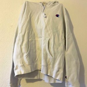 Champion White Hoodie